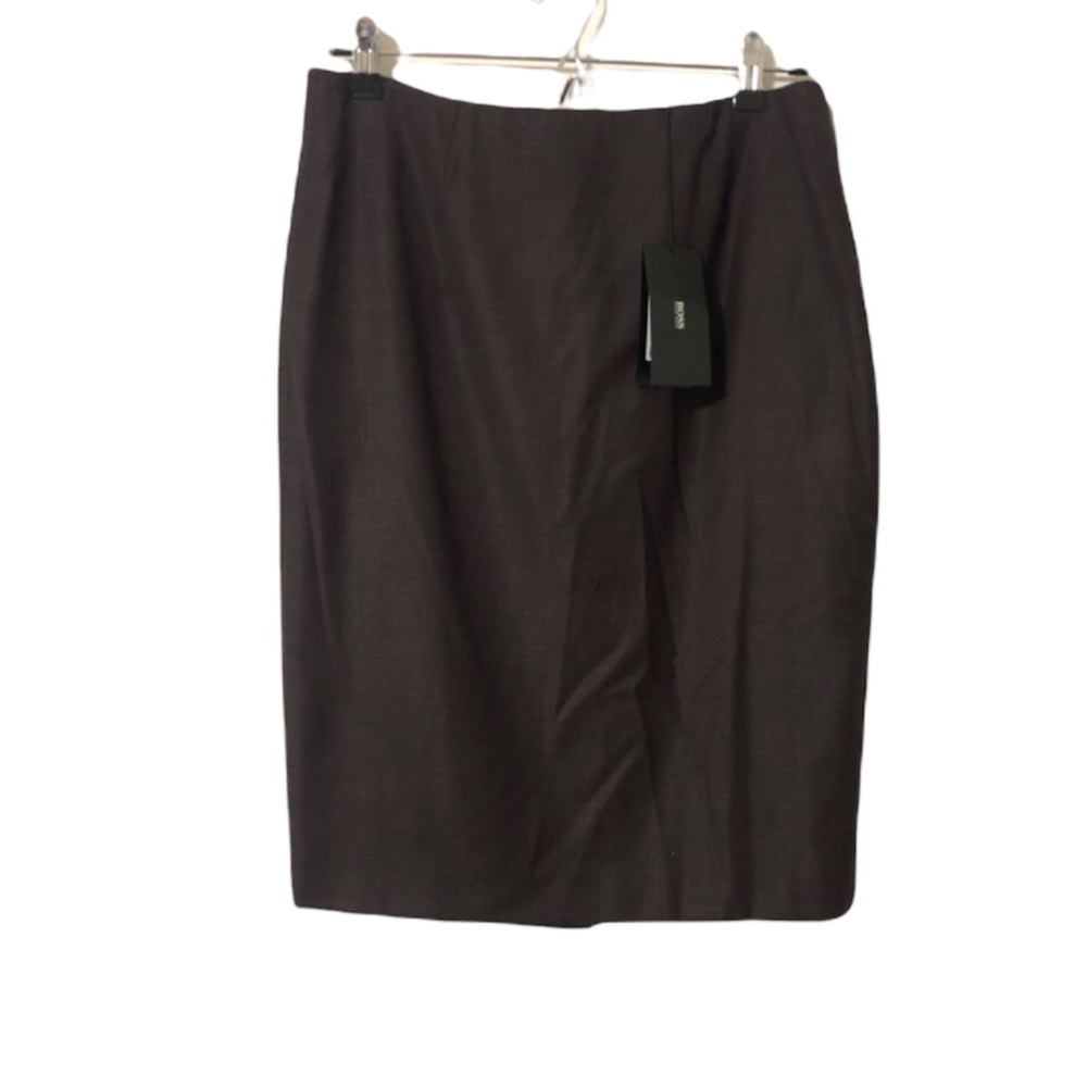 Hugo Boss Vilina Red and Black Skirt